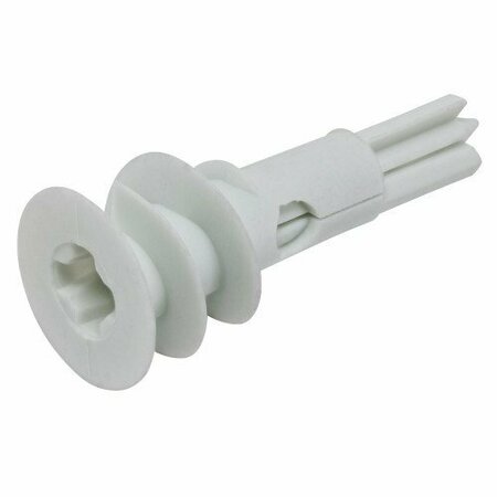 HILLMAN Screw Anchor, 1-3/4" L, Nylon, 5 PK 41440